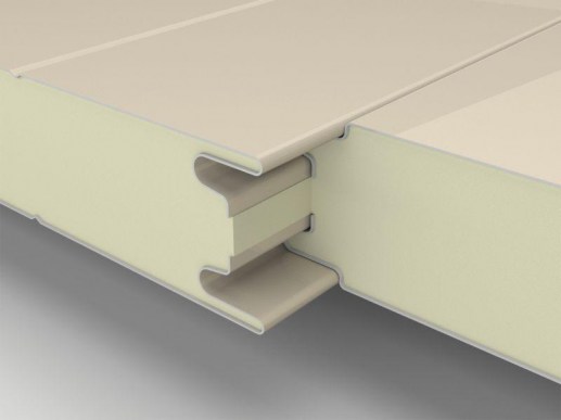 Трехслойная сэндвич-панель МП ТСП стена 30-1000 Airpanel Полиэстер RAL1015 Металл профиль