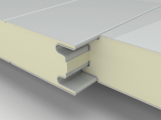 Трехслойная сэндвич-панель МП ТСП стена 30-1000 Airpanel Полиэстер RAL9003 Металл профиль