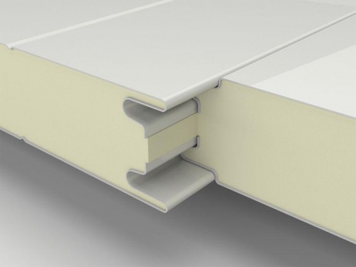 Трехслойная сэндвич-панель МП ТСП стена 30-1000 Airpanel Полиэстер RAL9010 Металл профиль